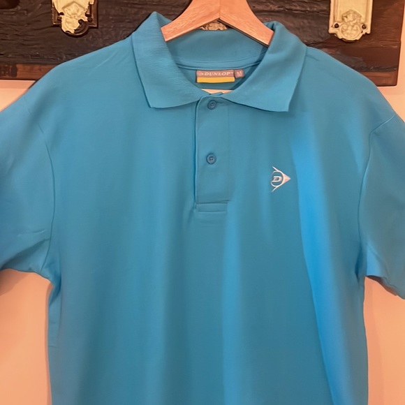 NWOT Dunlop Blue Polo Shirt Size Medium - Picture 6 of 12